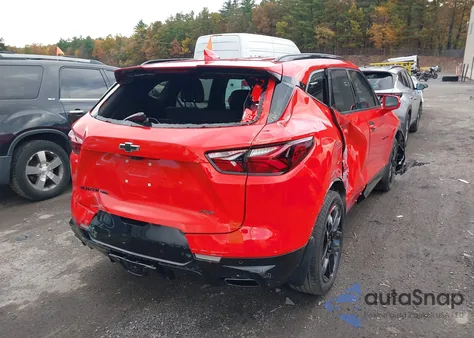 2020 Chevrolet Blazer Awd Rs из США, поврежденный, VIN 3GNKBKRS1LS605572